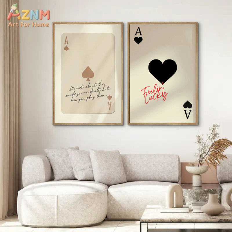 AZNM Ace of Spades Feeling Luc - Themed Playing Card recension och pris