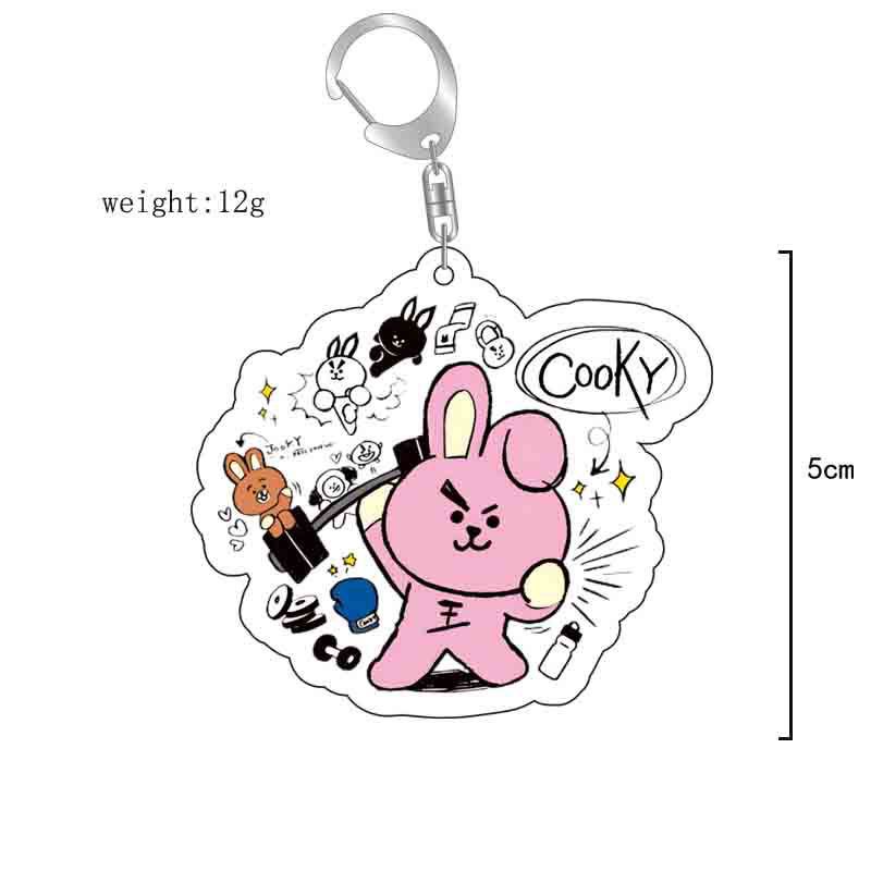 BT21 anime cartoon cute acryli - Anime Merchandise For Girls recension och pris