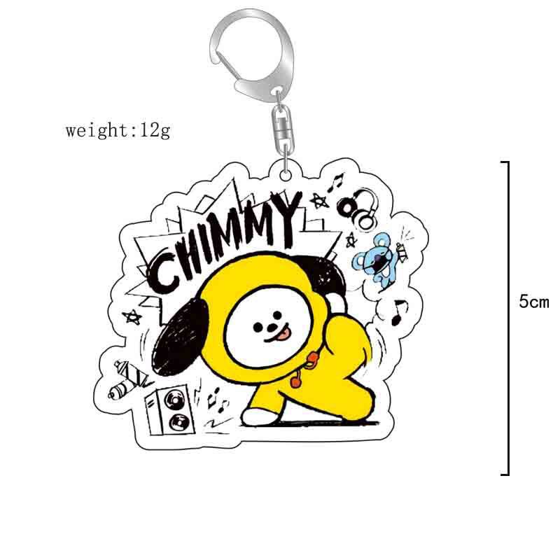 BT21 anime cartoon cute acryli - Anime Merchandise For Girls recension och pris