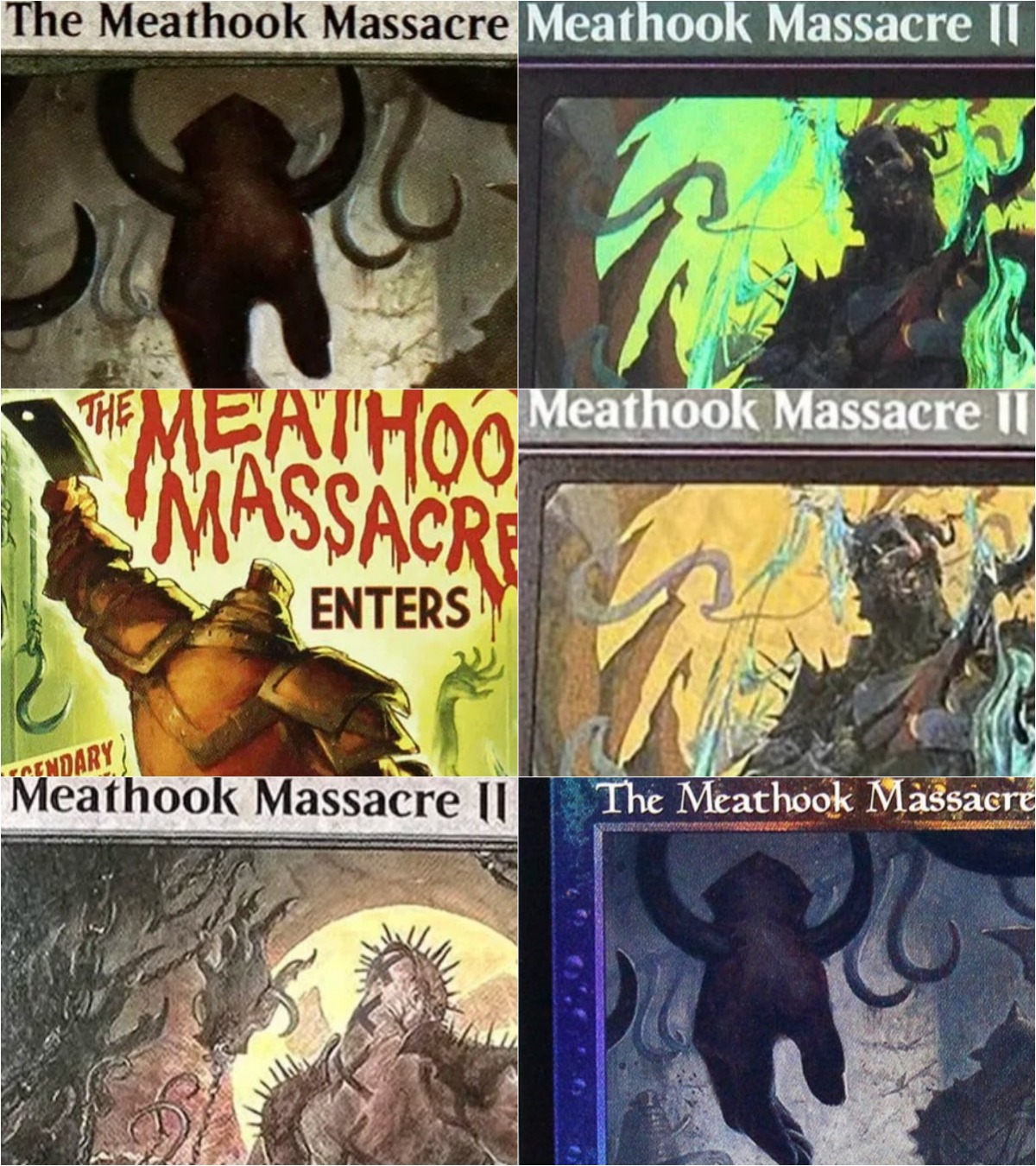 The Meathook Massacre Custom T - Themed Playing Card recension och pris