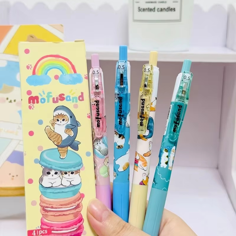 4 pcs mofusand creative cute a - Anime Merchandise For Girls recension och pris