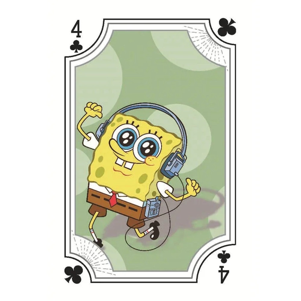 54Sheets/box SpongeBob Anime P - Themed Playing Card recension och pris