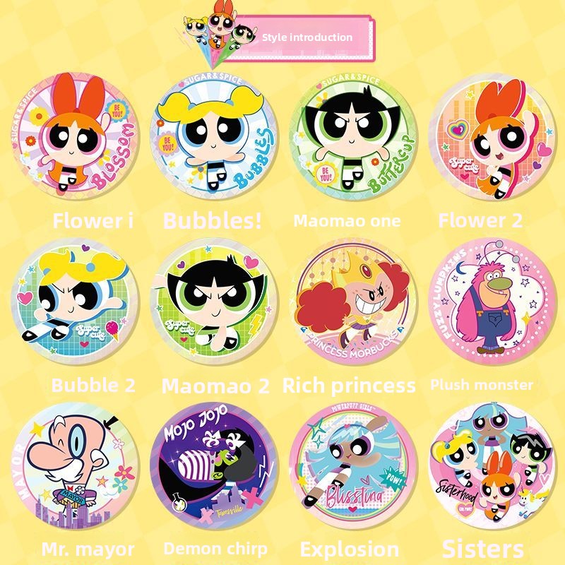 Full Box of Official Powerpuff - Anime Merchandise For Girls recension och pris