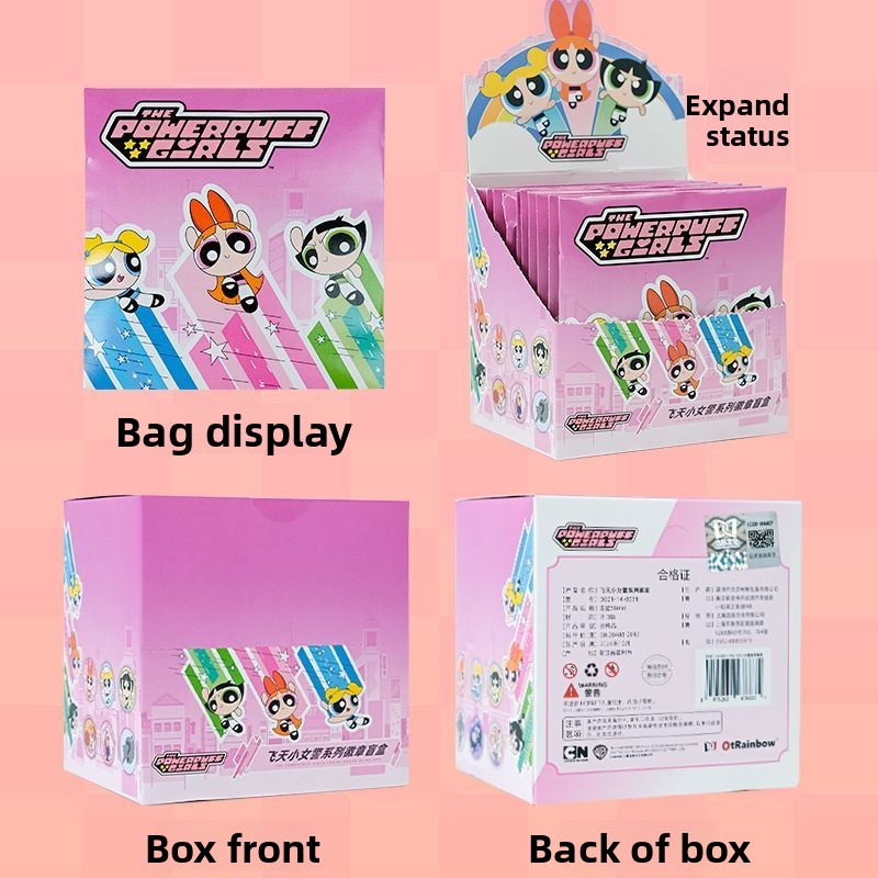 Full Box of Official Powerpuff - Anime Merchandise For Girls recension och pris